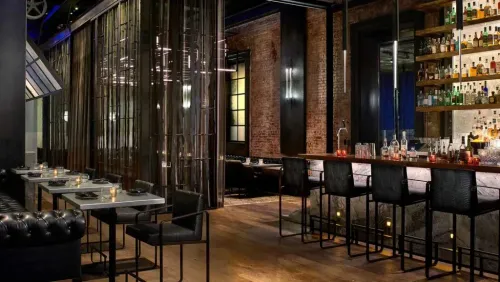 Dirty Habit bar and dining area in Kimpton Hotel Monaco in Washington DC